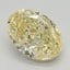 1.70 Ct. Fancy Yellow Oval Lab Grown Diamond