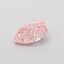 0.41 Ct. Fancy Intense  Pink Pear Lab Grown Diamond