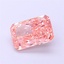 1.70 Ct. Fancy Vivid Pink Radiant Lab Grown Diamond