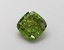 1.20 Ct. Fancy Vivid  Green Cushion Lab Grown Diamond