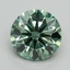 2.11 Ct. Fancy Vivid Pacific Green Round Lab Grown Diamond