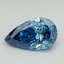 3.08 Ct. Fancy Vivid Blue Pear Lab Grown Diamond