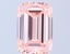 8.09 Ct. Fancy Intense Pink Emerald Lab Grown Diamond