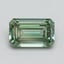 1.03 Ct. Fancy Vivid Pacific Green Emerald Lab Grown Diamond