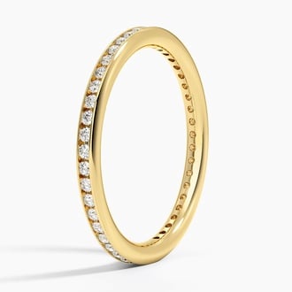 Tabitha Channel Set Eternity Lab Diamond Ring (1/3 ct. tw.)