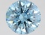 1.64 Ct. Fancy Vivid Blue Round Lab Grown Diamond