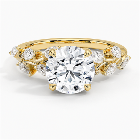 Floral Inspired Diamond Ring