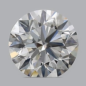 Round diamond — real photo