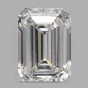 Emerald diamond — real photo