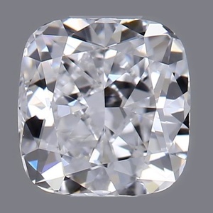 Cushion diamond — real photo