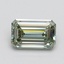 0.85 Ct. Fancy Intense Green Emerald Lab Grown Diamond