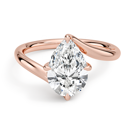 14K Rose Gold Atelier Solitaire Ring