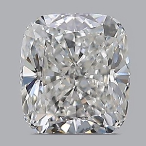 Cushion diamond — real photo