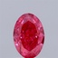 1.01 Ct. Fancy Vivid  Pink Oval Lab Grown Diamond