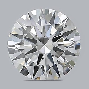 Round diamond — real photo