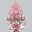 5.05 Ct. Fancy Vivid Pink Pear Lab Grown Diamond