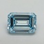 10.02 Ct. Fancy Vivid Blue Emerald Lab Grown Diamond