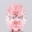 3.01 Ct. Fancy Vivid Pink Oval Lab Grown Diamond