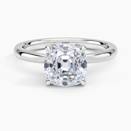 Petal 2mm Solitaire Engagement Ring