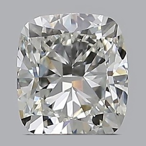 Cushion diamond — real photo