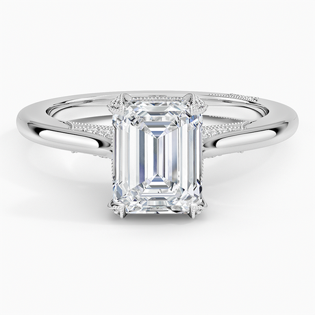 Platinum Simply Tacori Diamond Ring (1/8 ct. tw.)