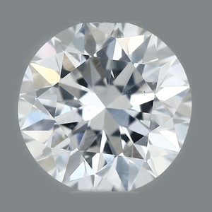 Round diamond — real photo