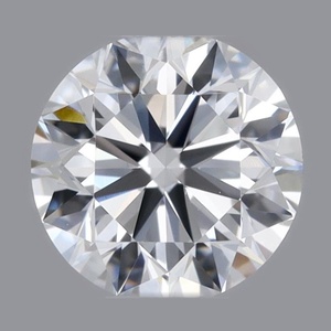 Round diamond — real photo