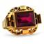 Art Deco Other gemstones Vintage Ring