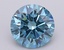 2.01 Ct. Fancy Vivid Blue Round Lab Grown Diamond