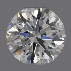 Round diamond — real photo