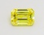 1.02 Ct. Fancy Vivid  Yellow Emerald Lab Grown Diamond