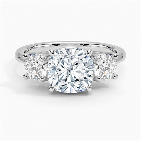 Three Stone Diamond Engagement Ring