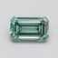 0.81 Ct. Fancy Intense Green Emerald Lab Grown Diamond