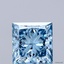 2.10 Ct. Fancy Vivid Blue Princess Lab Grown Diamond