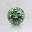 0.6 Ct. Fancy Vivid Pacific Green Round Lab Grown Diamond