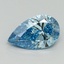 1.50 Ct. Fancy Vivid Blue Pear Lab Grown Diamond