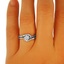 The Eleanor Matched Set, smalltop view on a hand
