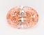 1.04 Ct. Fancy Vivid Pink Oval Lab Grown Diamond
