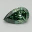 1.0 Ct. Fancy Vivid Pacific Green Pear Lab Grown Diamond