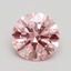 1.90 Ct. Fancy Vivid Pink Round Lab Grown Diamond