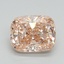 2.07 Ct. Fancy Intense Pink Cushion Lab Grown Diamond