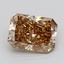 2.13 Ct. Light  Brown Radiant Lab Grown Diamond