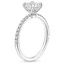 18K White Gold Delicate Amelie Diamond Ring (1/6 ct. tw.), smallside view