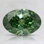 1.28 Ct. Fancy Vivid Pacific Green Oval Lab Grown Diamond