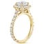 18K Yellow Gold Sienna Three-Quarter Coverage Diamond Ring (5/8 ct. tw.), smallside view