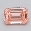 3.00 Ct. Fancy Pink Emerald Lab Grown Diamond