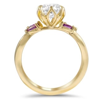Custom Blooming Diamond Ring