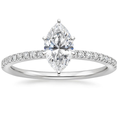 18K White Gold Ballad Diamond Bridal Set (1/3 ct. tw.)