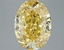 6.10 Ct. Fancy Intense Yellow Oval Lab Grown Diamond