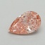 0.73 Ct. Fancy Vivid Pink Pear Lab Grown Diamond